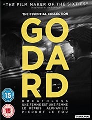 JEAN-LUC GODARD Blu-ray ボックスセット Godard: The Essential Collection Blu-ray review - Entertainment Focus